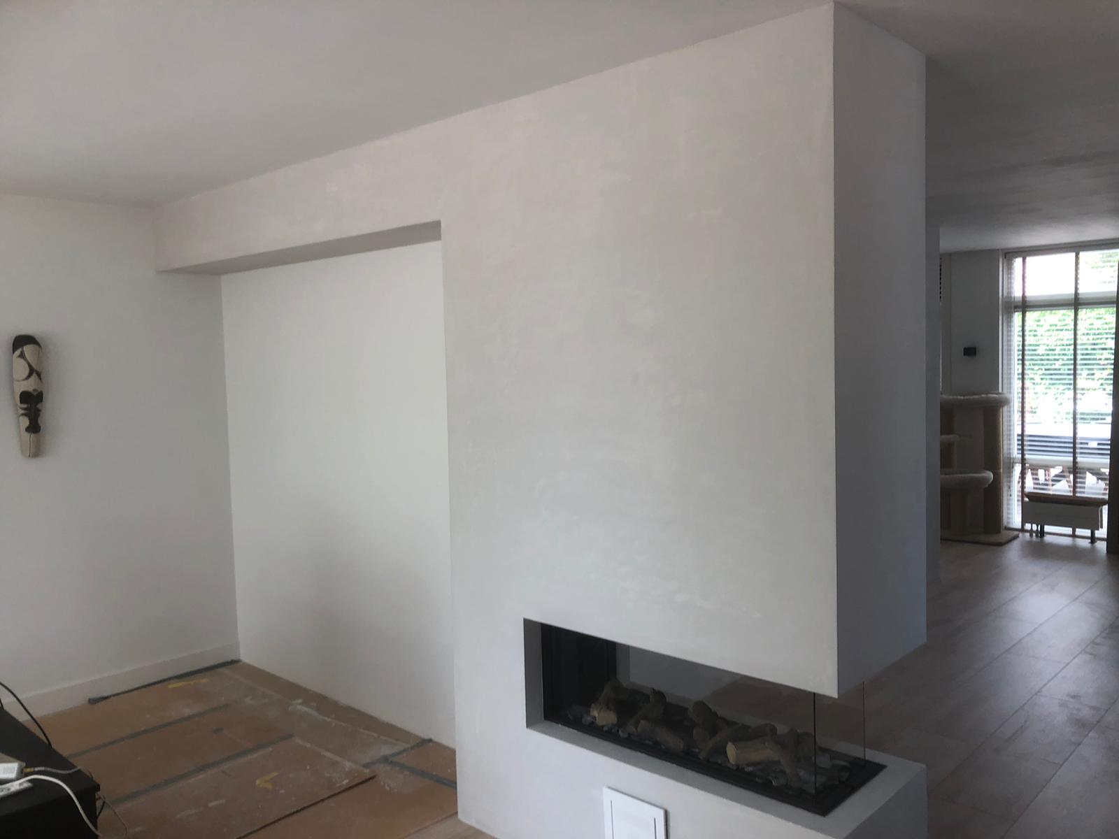 Haard & Interieurwand · na