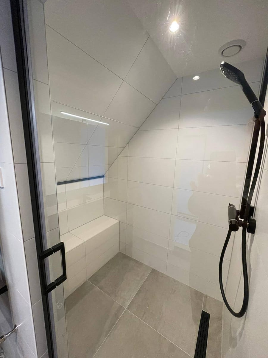 Badkamer Wit & Zwart · na