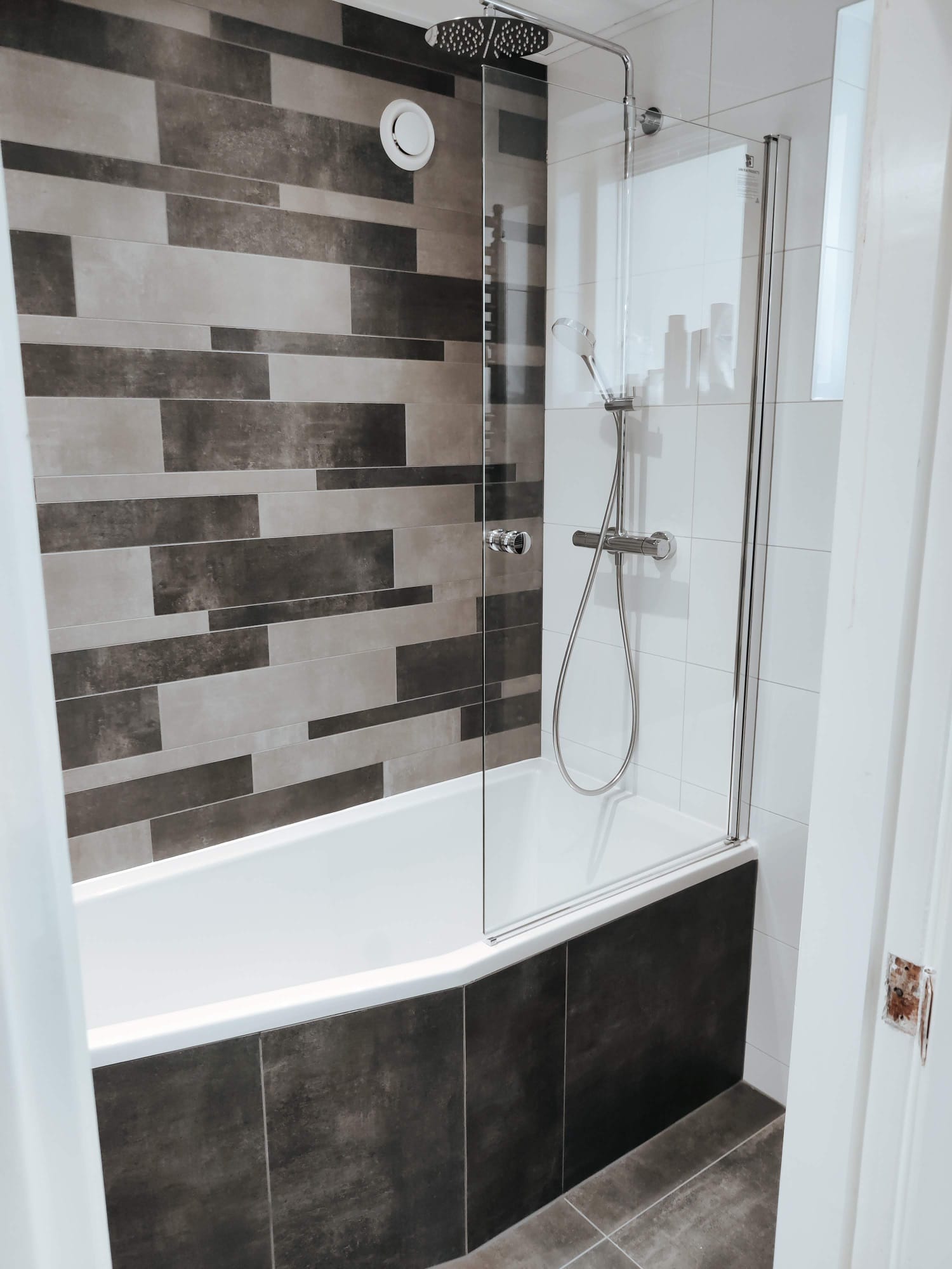 Badkamer Modern Grijs · na
