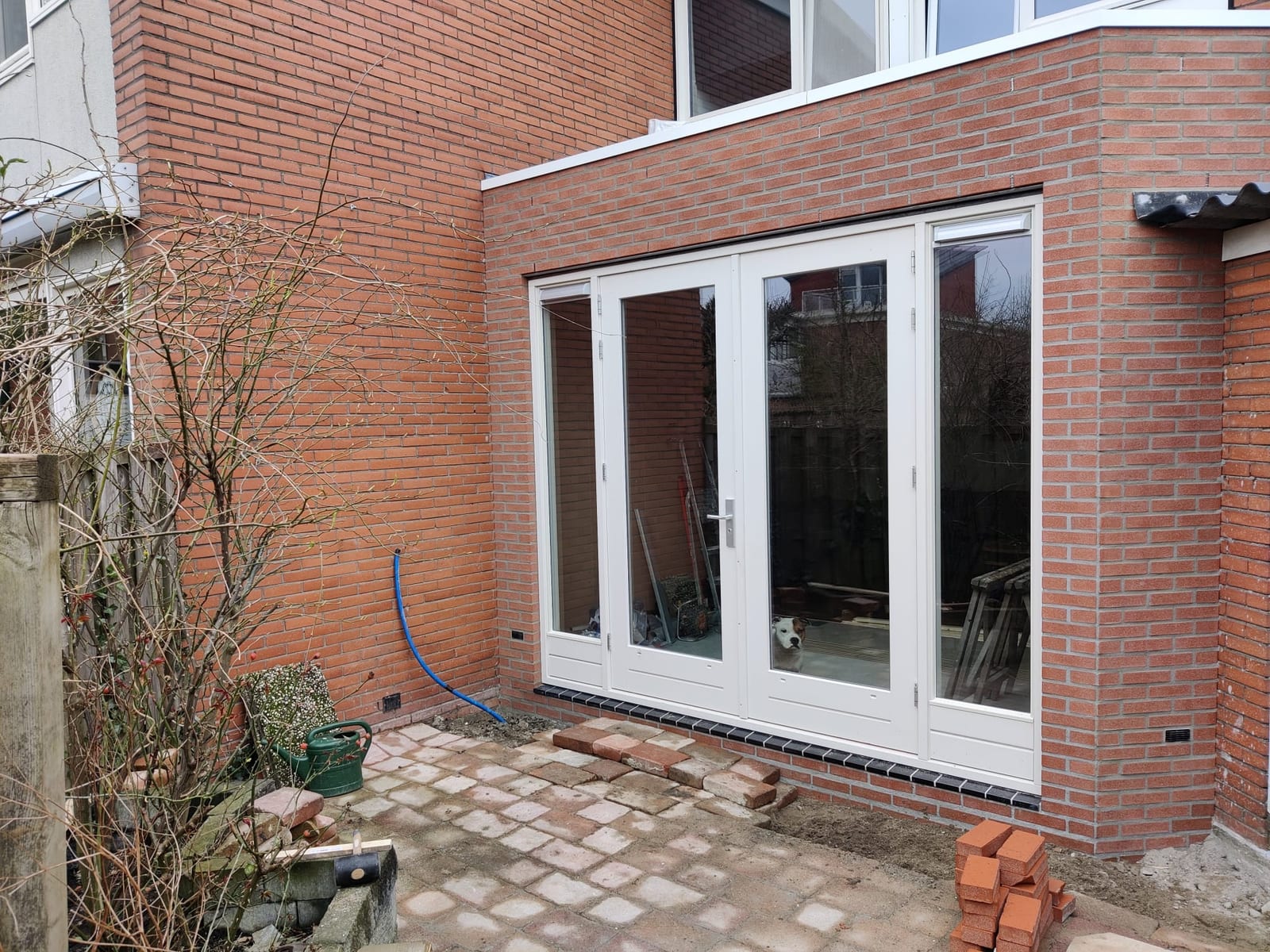 Aanbouw met Openslaande Deuren · na