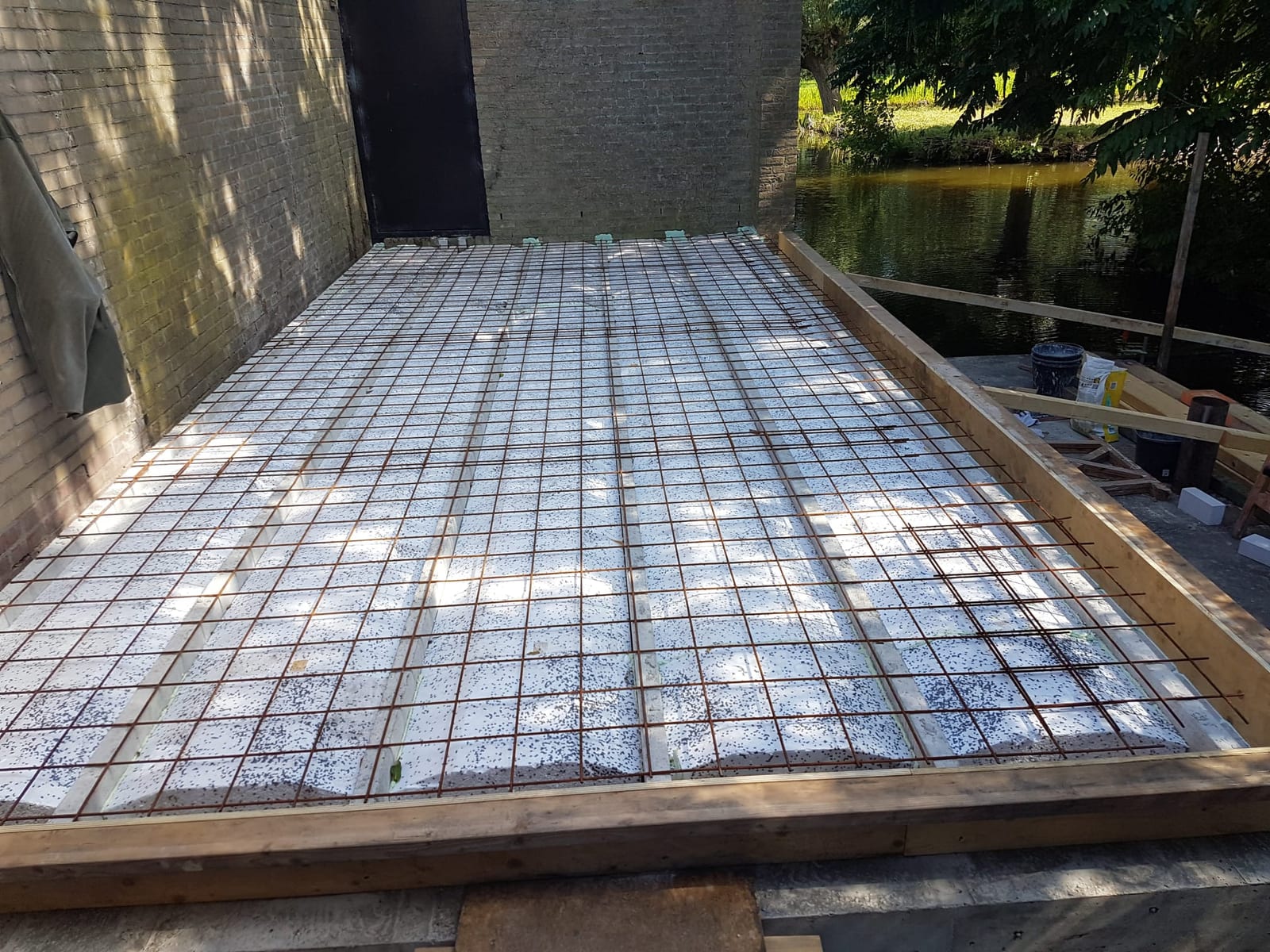 Aanbouw aan het Water · tijdens