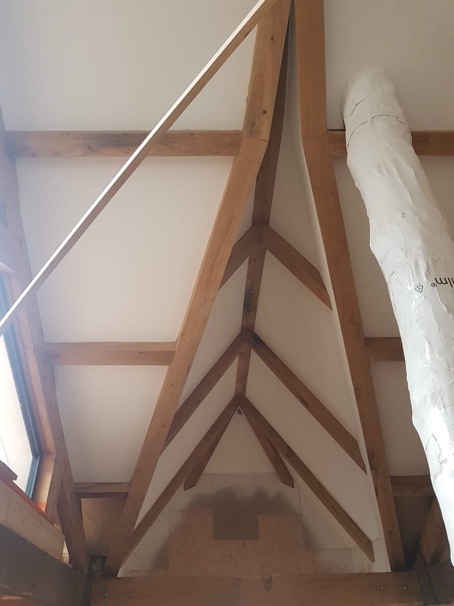 Dakkapel met Eiken Spanten · na