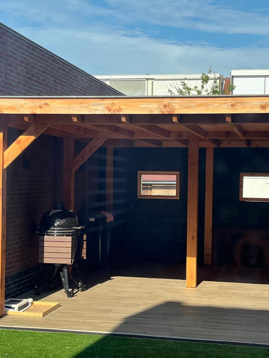 Overkapping & Tuinhuis · na